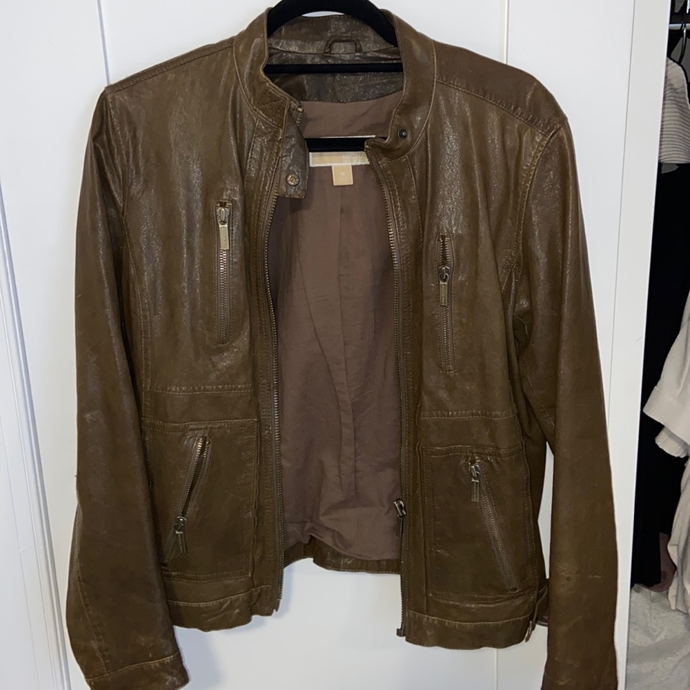 Michael Kors Leather Jacket